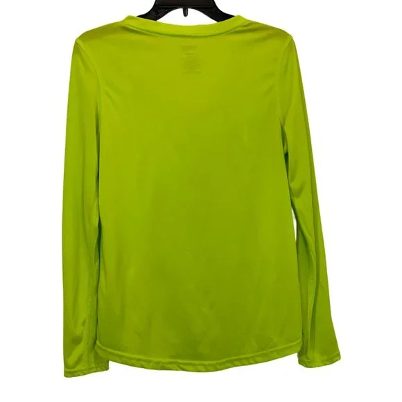 Danskin Women Green Top M(8-10) - Picture 3 of 4